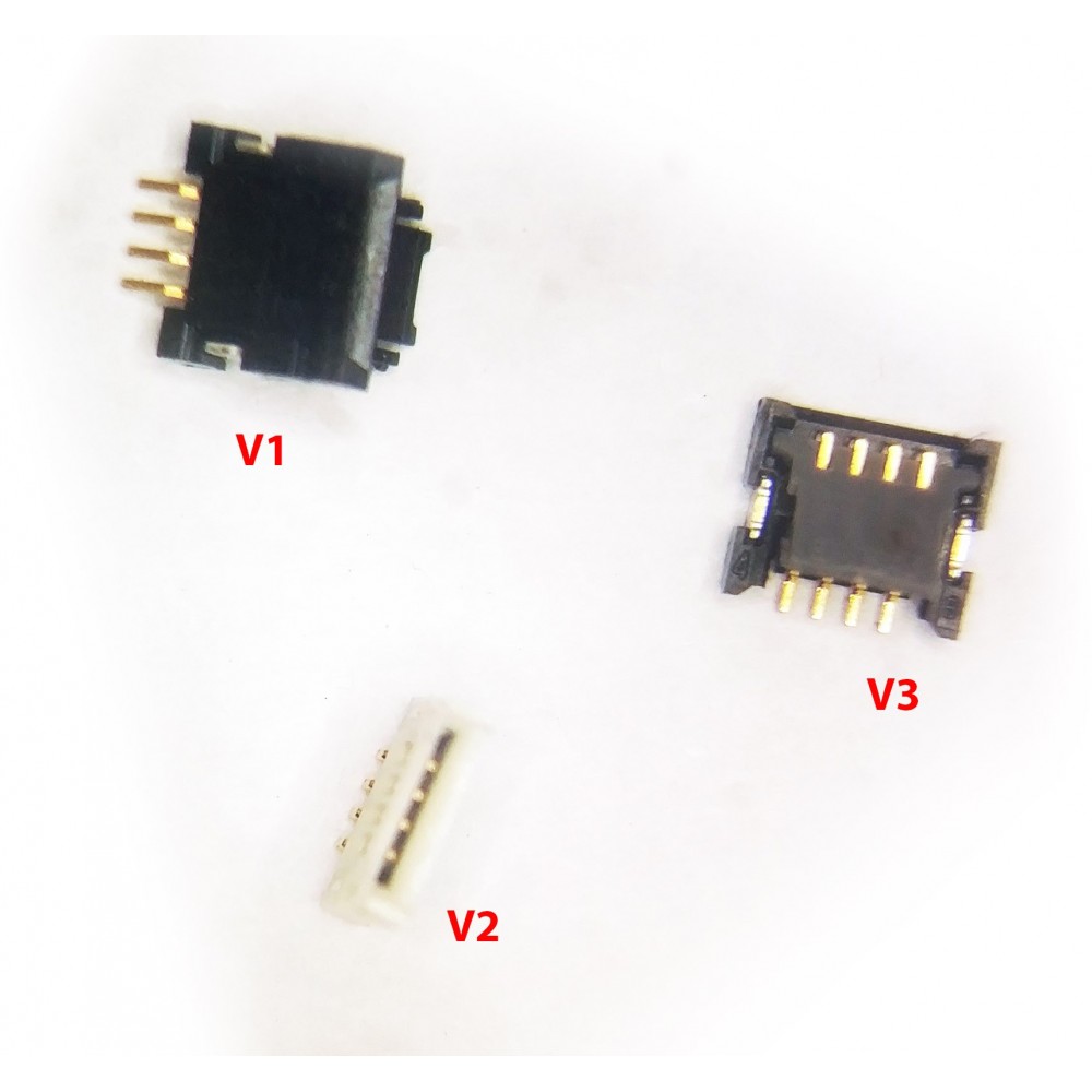 Touch Screen And Backlight Connector 4 Pin V1 For Nintendo