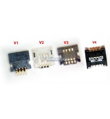 Touch screen and backlight connector 4 pin V4 for Nintendo