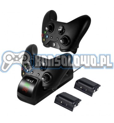 Dual charging station MIMD for Xbox One controller with 2 aku