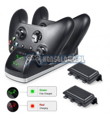 Dual charging station MIMD for Xbox One controller with 2 aku