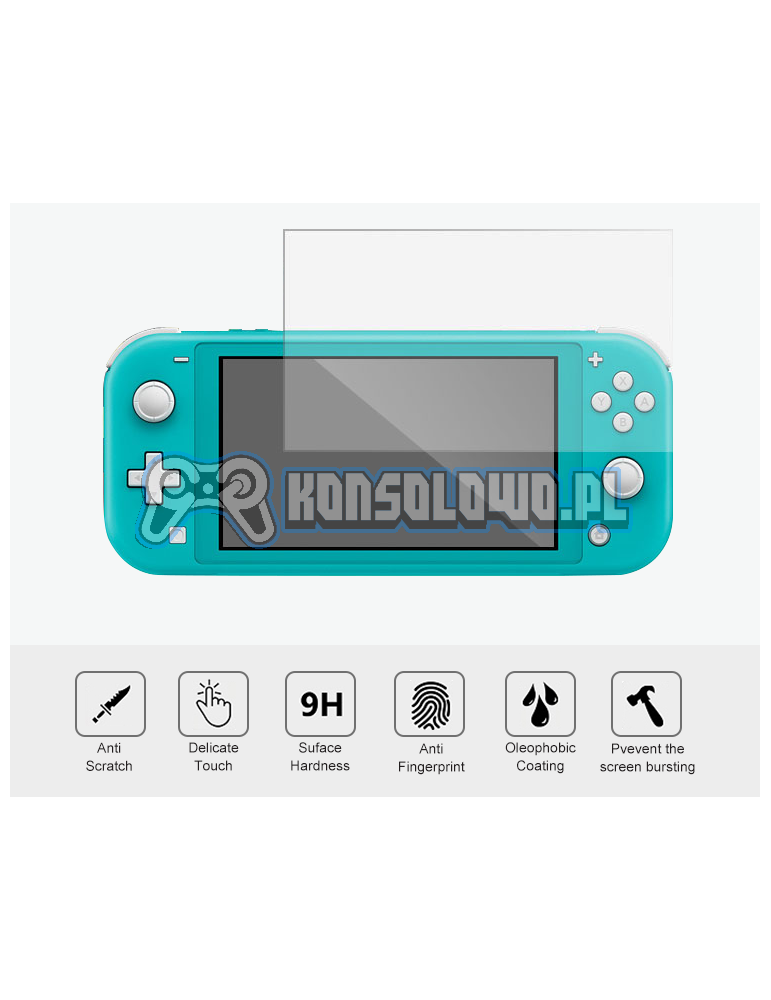Tempered glass 9H Screen protector Nintendo Switch Lite
