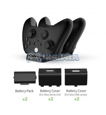 Ładowarka DOBE 2x bateria 800mAh akumulator Xbox Series S X One
