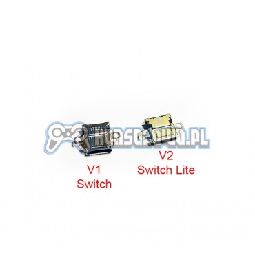 Gniazdo złącze ładowania V2 USB C USB-C Nintendo Switch Lite