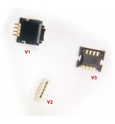 Touch screen and backlight connector 4 pin for Nintendo