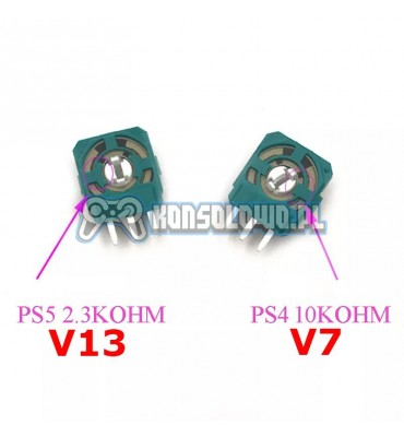 Oryginalny analog V13 3D ALPS kontroler Dualsense PS5