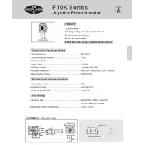 Original potentiometer Favor Union V4 10k analog DualShock PS4