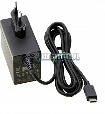 Oficjalna ładowarka sieciowa HAC-002 USB C zasilacz 15V 2.6A Nintendo Switch Lite Oled