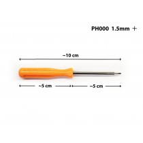 Śrubokręt wkrętak precyzyjny krzyżakowy krzyżak + 1.5mm PH000 Phillips