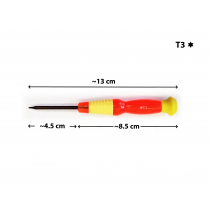 Śrubokręt precyzyjny wkrętak Torx T3