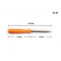 Śrubokręt wkrętak precyzyjny Torx T3