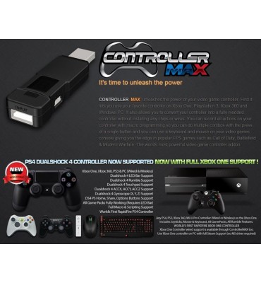 NEW CronusMAX Plus ControllerMax Controller Add on for XBox One PS3 PS4 PC  G27 183654029990