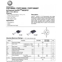 Mosfet tranzistor ON FDPF18N50 N-channel PS4 Slim 500V 18A