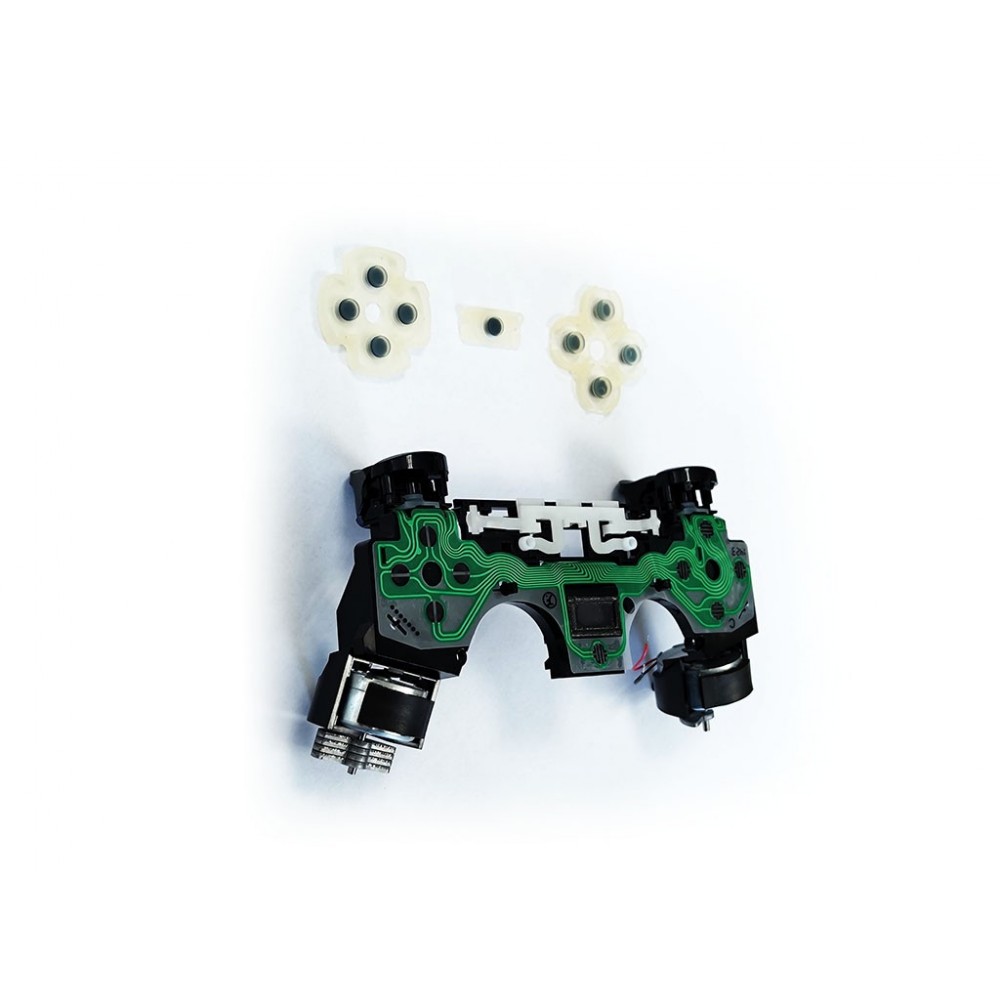 Inside Support ribbon vibrations L1 R1 triggers L2 R2 rubber pads controller DualShock PS4 JDM-011