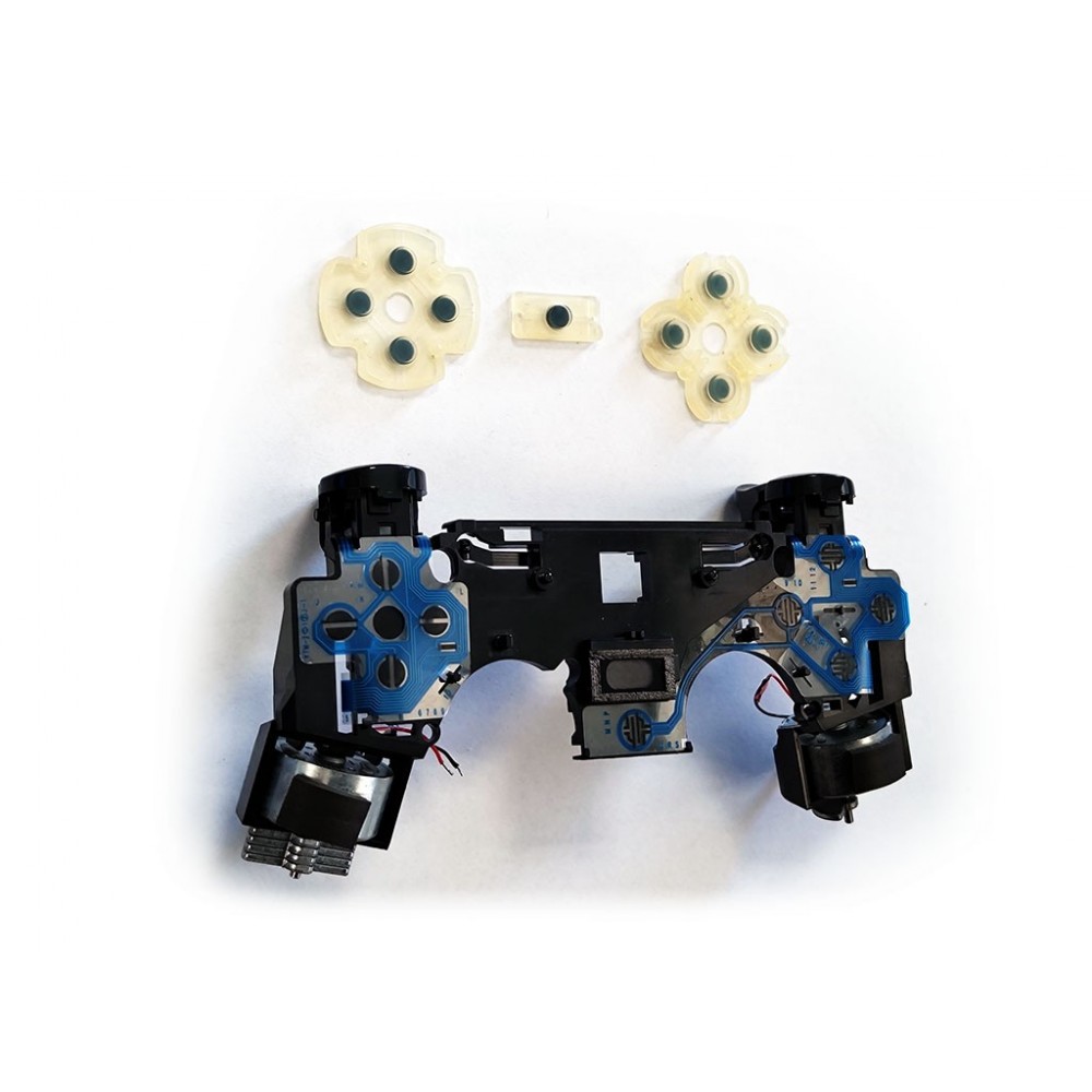 Inside Support ribbon vibrations L1 R1 triggers L2 R2 rubber pads controller DualShock PS4 JDM-030