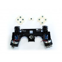 Inside Support ribbon vibrations L1 R1 triggers L2 R2 rubber pads controller DualShock PS4 JDM-030