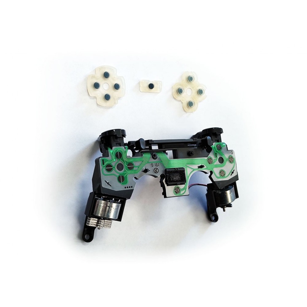 Inside Support ribbon vibrations L1 R1 triggers L2 R2 rubber pads controller DualShock PS4 JDM-050