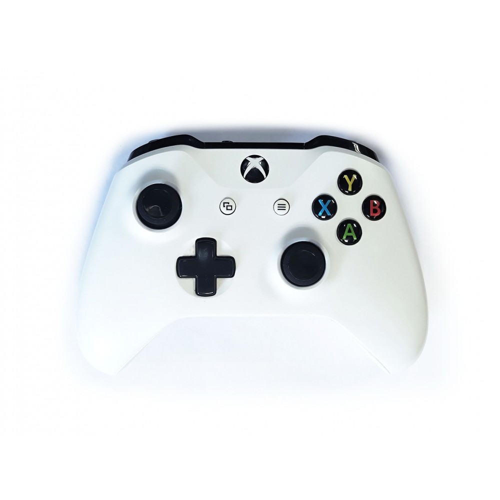 Oficjalny bezprzewodowy pad kontroler Microsoft Xbox One S Model 1708 White Biały