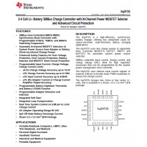 Układ kontroler ładowania Texas Instruments TI BQ24725 BQ725 725