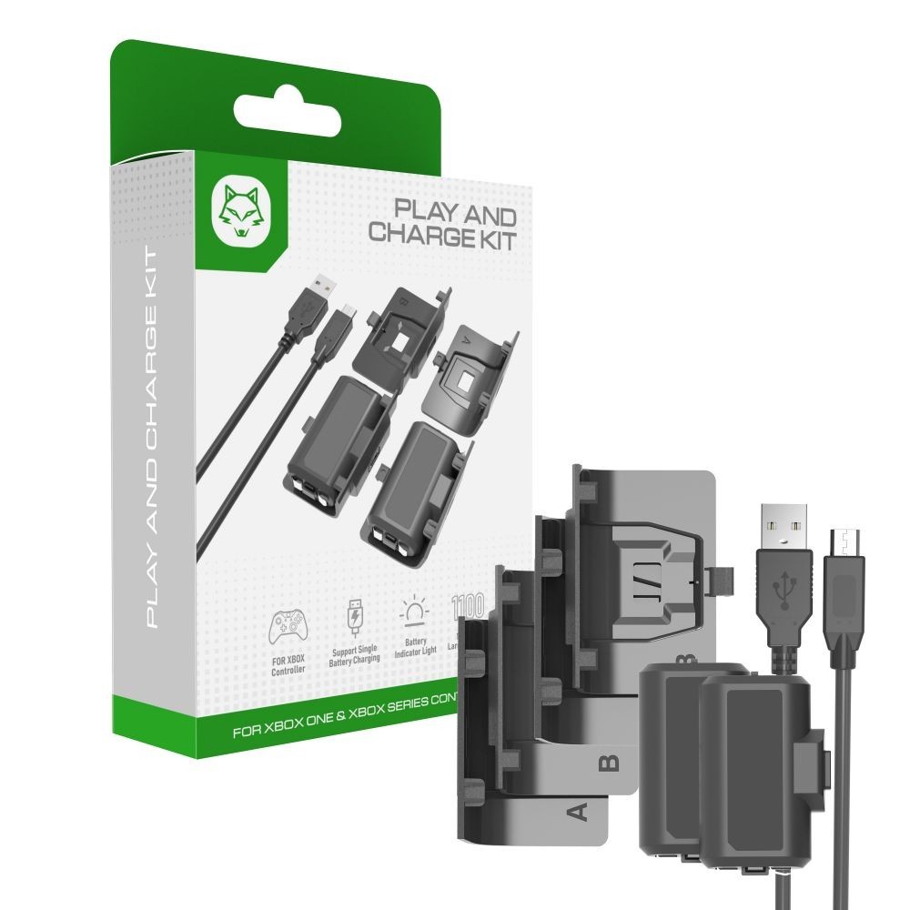 Baterie 2szt 1100mAh do kontrolera Xbox One Series 1537 1697 1708 1914