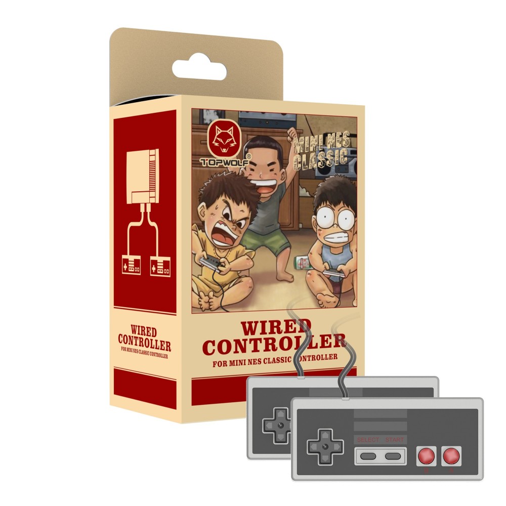 Controller pads 2 pieces for console MINI NES Classic Edition