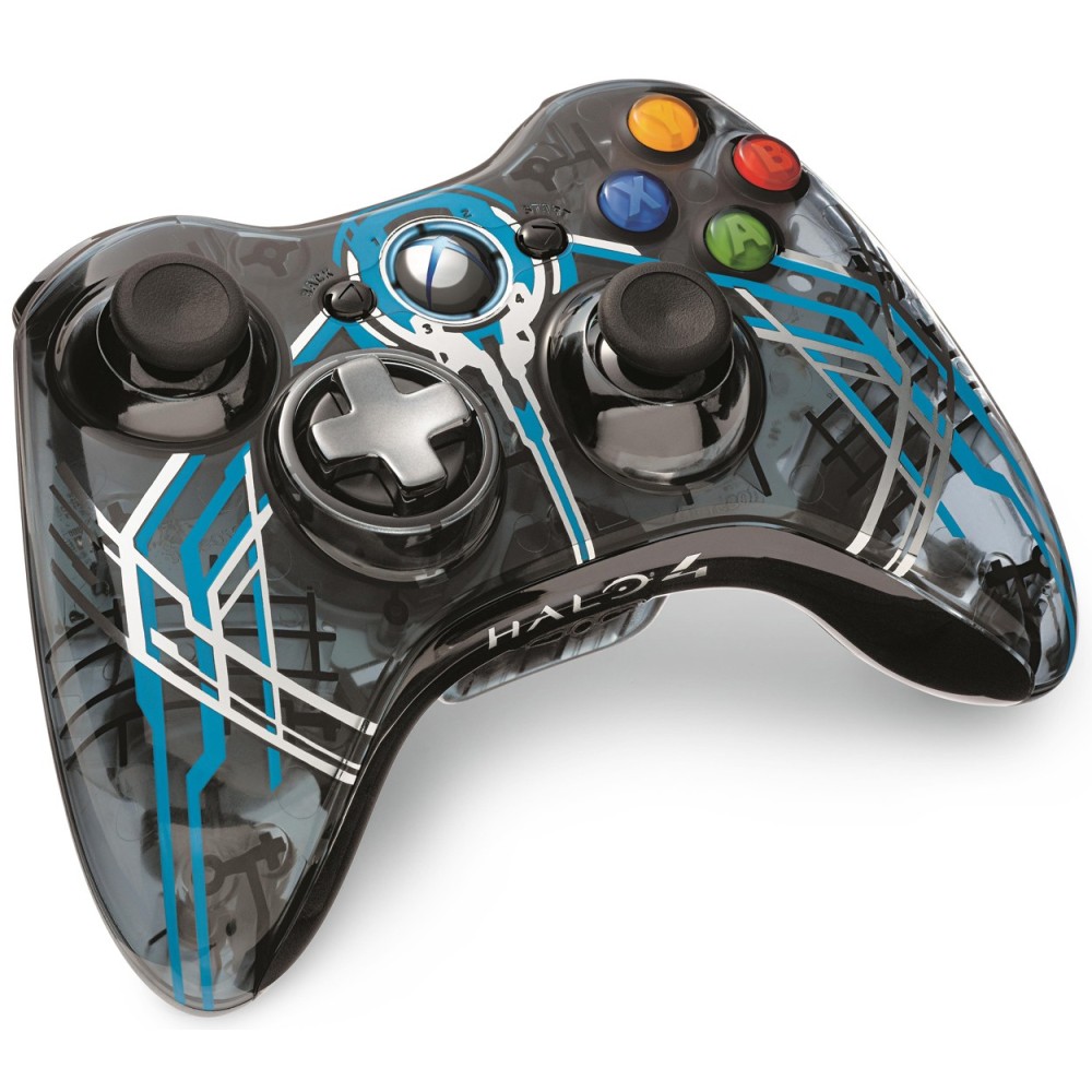 XXX Bezprzewodowy kontroler Microsoft Xbox 360 Wersja limitowana Halo 4