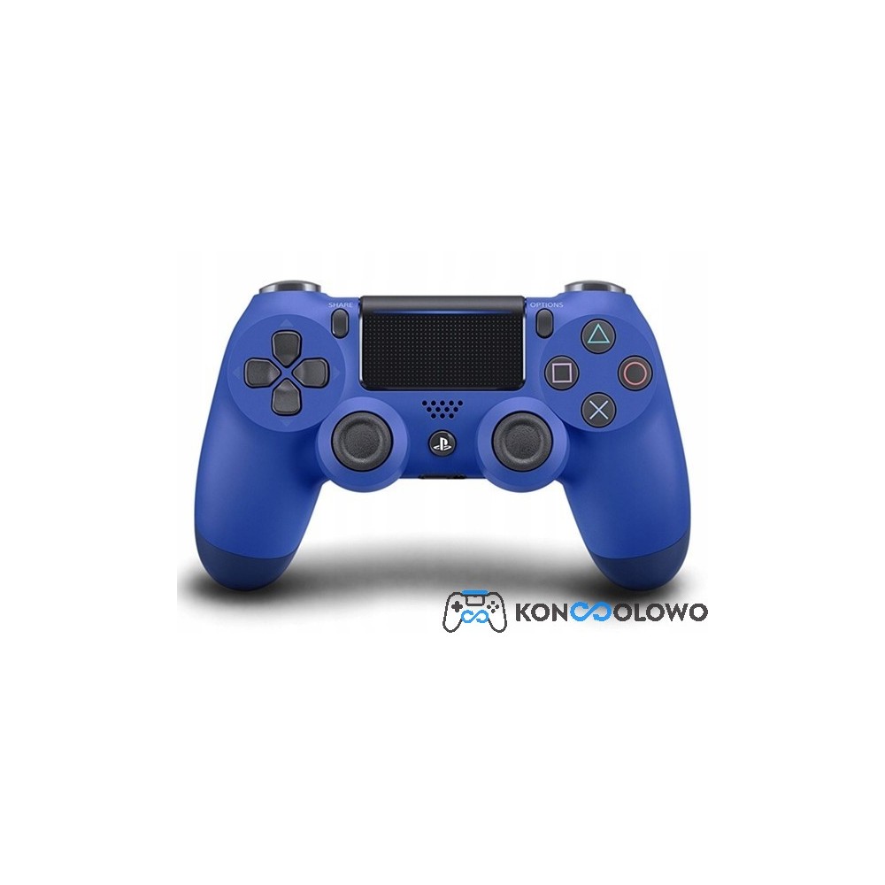 Oficjalny bezprzewodowy pad kontroler Sony Dualshock 4 V2 Wave Blue Niebieski