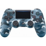 Official wireless pad controller Sony Dualshock 4 V2 Blue Camouflage Moro Blue