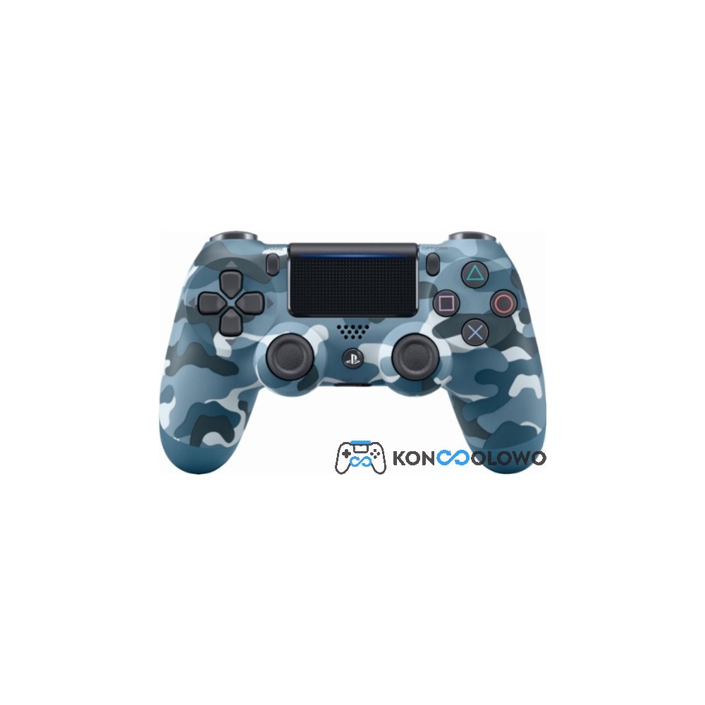 Official wireless pad controller Sony Dualshock 4 V2 Blue Camouflage Moro Blue