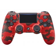 Official wireless pad controller Sony Dualshock 4 V2 Red Camouflage Moro Red