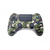 Oficjalny bezprzewodowy pad kontroler Sony Dualshock 4 V2 Green Camouflage Moro Zielony