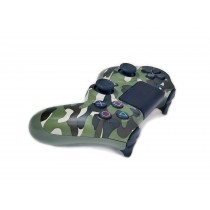 Oficjalny bezprzewodowy pad kontroler Sony Dualshock 4 V2 Green Camouflage Moro Zielony