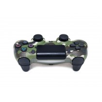 Oficjalny bezprzewodowy pad kontroler Sony Dualshock 4 V2 Green Camouflage Moro Zielony