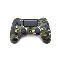 Official wireless pad controller Sony Dualshock 4 V2 Green Camouflage Moro Green