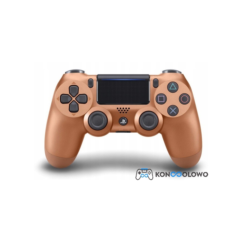 Oficjalny bezprzewodowy pad kontroler Sony Dualshock 4 V2 Cooper Miedziany