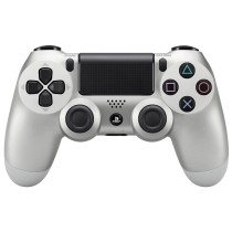 Official wireless pad controller Sony Dualshock 4 V2 Silver Silver