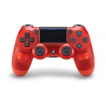 Official wireless pad controller Sony Dualshock 4 V2 Translucent Red