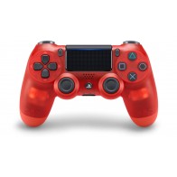 Oficjalny bezprzewodowy pad kontroler Sony Dualshock 4 V2 Translucent Red