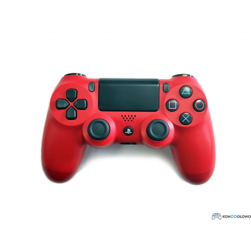 Official wireless pad controller Sony Dualshock 4 V2 Magma Red Red