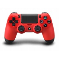 Oficjalny bezprzewodowy pad kontroler Sony Dualshock 4 Magma Red Czerwony