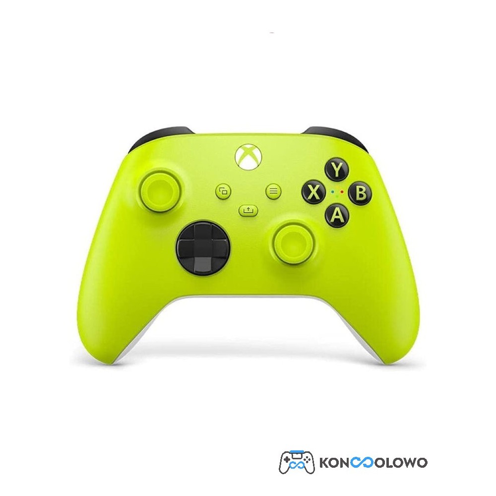 Oficjalny bezprzewodowy pad kontroler Microsoft Xbox Series model 1914 Electric Volt Yellow Żółty