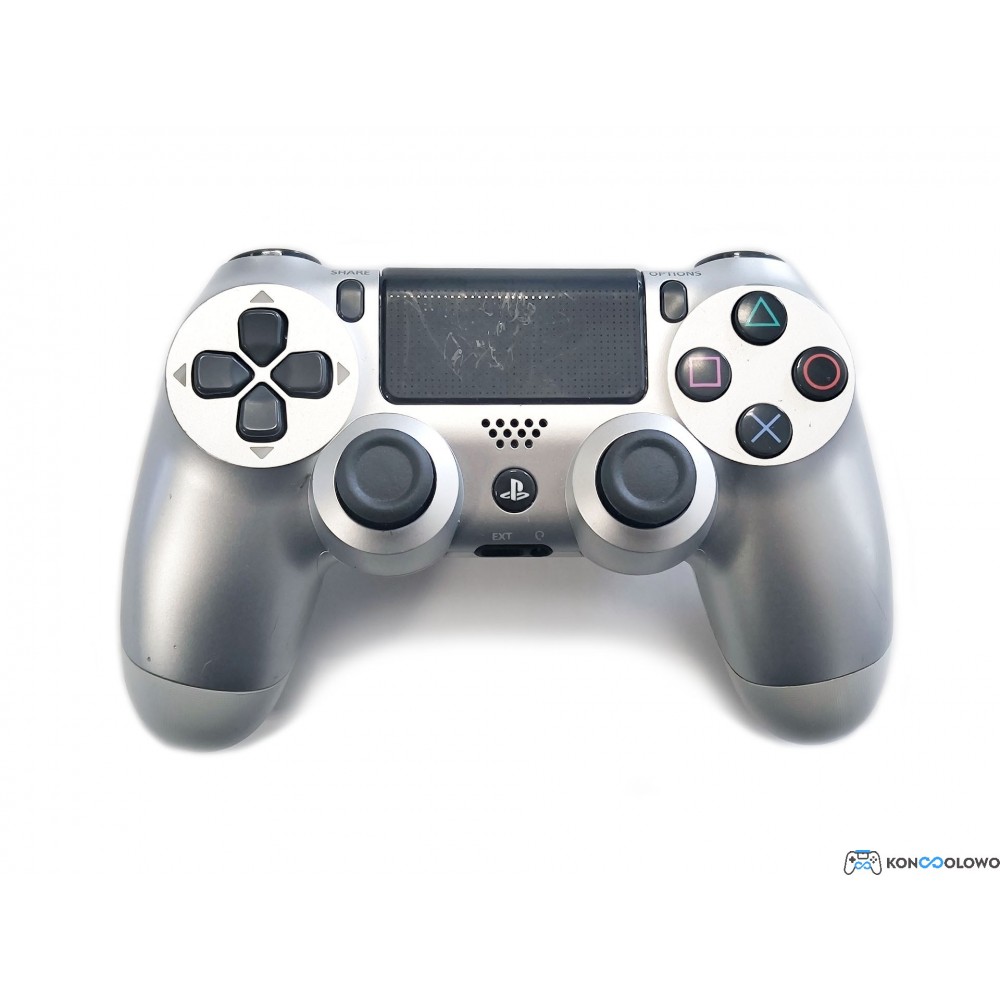 Official wireless pad controller Sony Dualshock 4 V2 Silver Silver