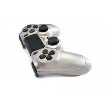 Official wireless pad controller Sony Dualshock 4 V2 Silver Silver