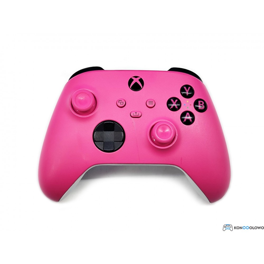 Oficjalny bezprzewodowy pad kontroler Microsoft Xbox Series model 1914 Deep Pink Różowy