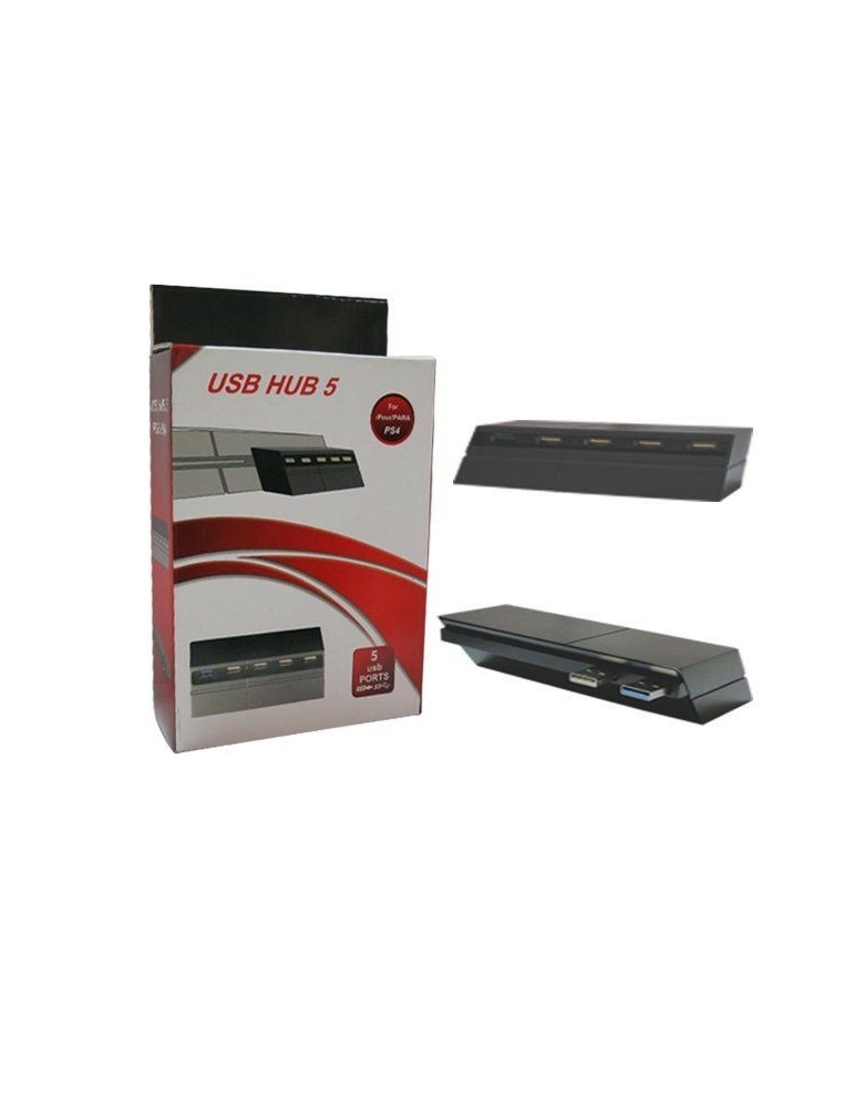 Hub 5 portów USB do konsoli PS4