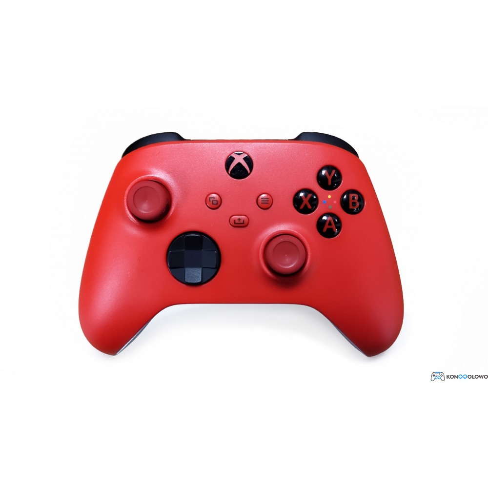 Official wireless pad controller Microsoft Xbox Series model 1914 Pulse Red Red