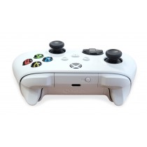 Oficjalny bezprzewodowy pad kontroler Microsoft Xbox Series model 1914 Robotic White Biały