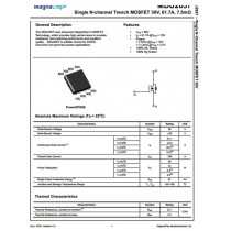 Układ mosfet N-channel 30V 61A tranzystor MagnaChip MDU2657