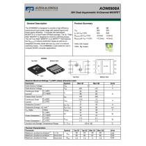 Alpha & Omega AON6908A N-channel Mosfet 30V 24A