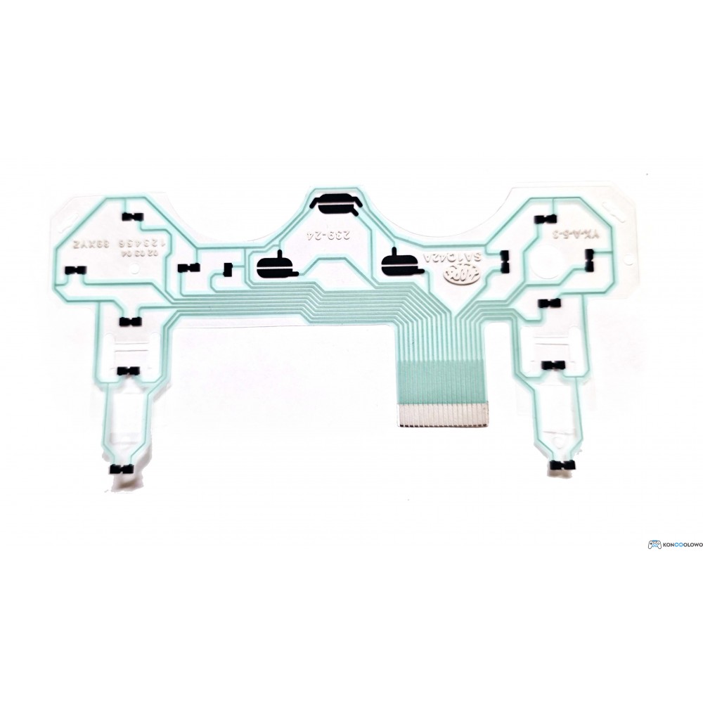 Taśma folia transmisyjna SA1Q42A V1 przyciski kontrolera Dualshock PlayStation 2