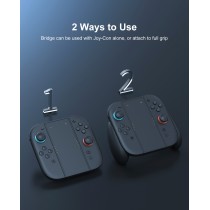 Uchwyt z funkcją ładowania USB-C Top Wolf Joy-Con Grip do konsoli Nintendo Switch 2